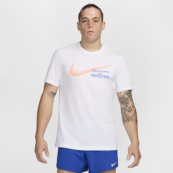 Men s White Running Tops T Shirts. Nike UK